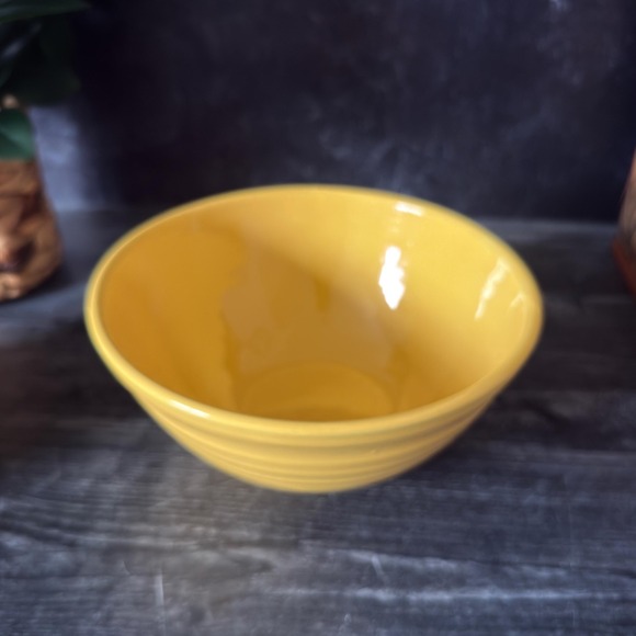 Vintage Bauer Pottery Yellow Ringware Bowl #18 | 1930s California Pottery | MCM - Picture 2 of 7